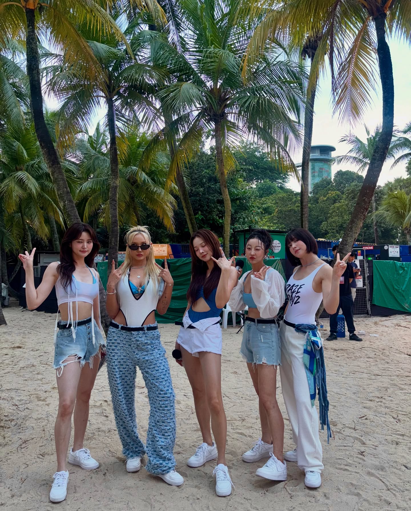 이제는 비키니도 하이레그로 입어주는 EXID 솔지,정화,혜린 ㅗㅜㅑ